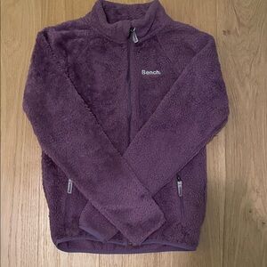 Bench Plush Purple zip up